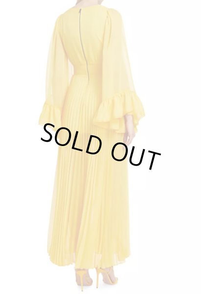 画像3: 【ニッキーヒルトン愛用】Alice + Olivia アリスアンドオリビア　Selene ロングスリーブマキシドレス  01271 (3)