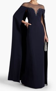 セール！ Marchesa Notte マルケッサノッテ ケープ風ロング