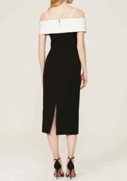 画像3: セール!Rebecca Vallance レベッカヴァランス  Hepburn Bow Midi Dress  02041 (3)