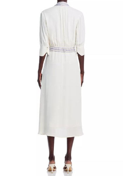 画像3: セール!【大谷真美子さん着用】BOSS  スカーフネックドレス　02281 (3)