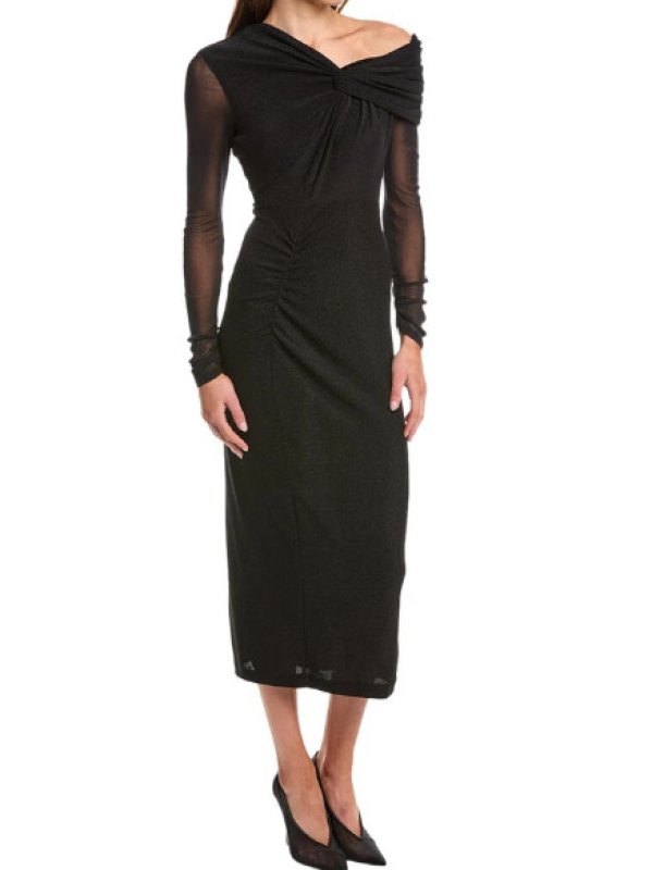 画像1: セール！Diane von Furstenberg　ダイアンフォンファステンバーグ　Rich Dress ブラック (1)