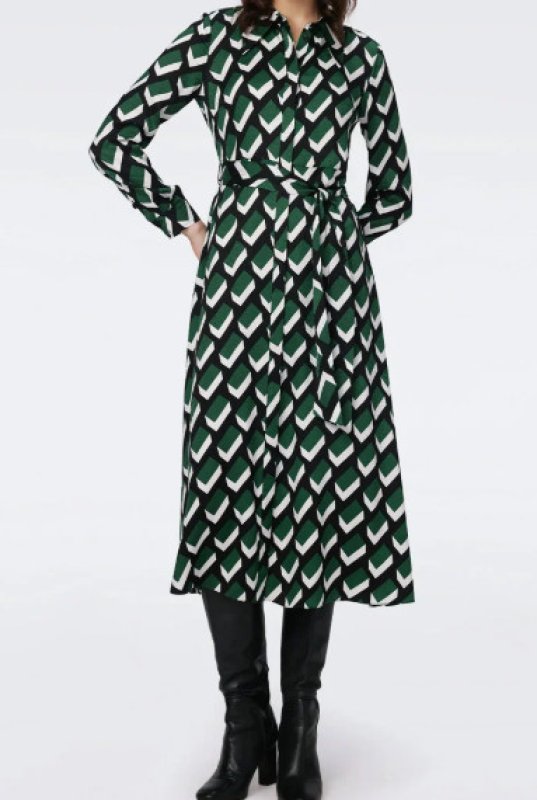 画像1: Diane von Furstenberg 　ダイアンフォンファステンバーグ　Gizelle Dress (1)