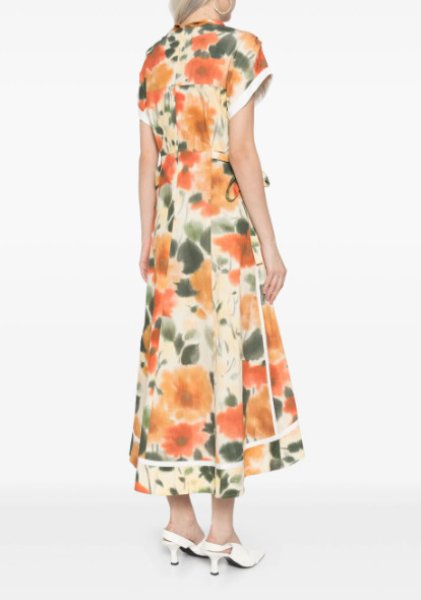 画像2: セール!3.1 Phillip Lim  Blurred Marigold Dress (2)