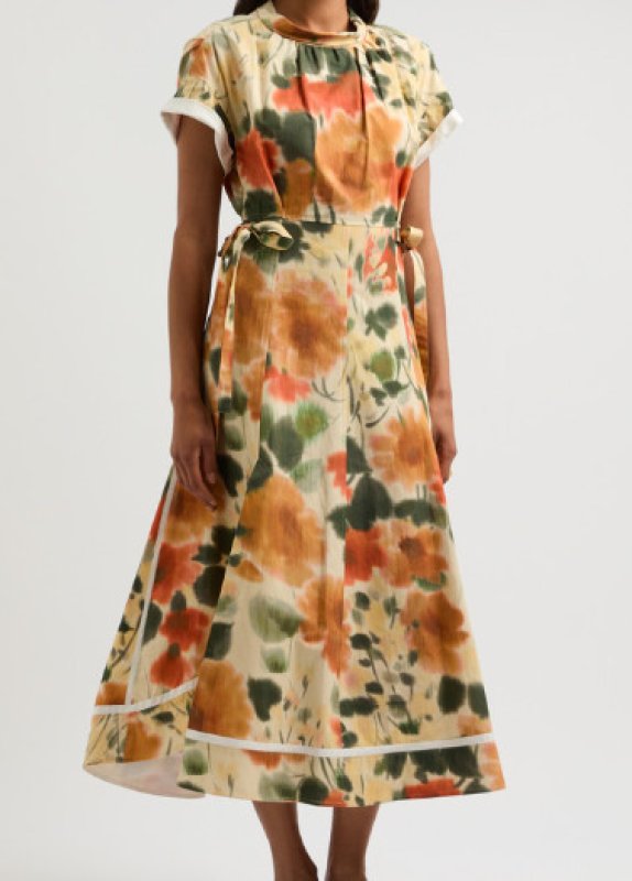 画像1: セール！3.1 Phillip Lim 　Blurred Marigold Dress (1)