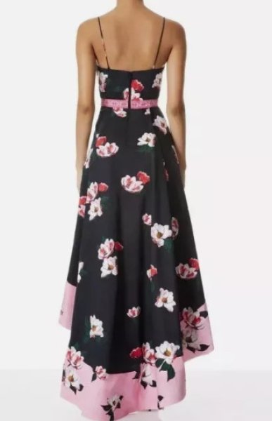 画像2: セール!Alice + Olivia アリスアンドオリビア  Floral High Low Dress (2)