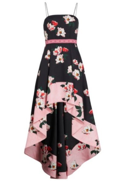画像4: セール!Alice + Olivia アリスアンドオリビア  Floral High Low Dress (4)