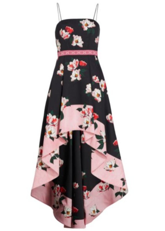 画像4: セール！Alice + Olivia アリスアンドオリビア　 Floral High Low Dress (4)