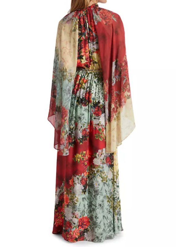 画像2: セール！Alice + Olivia アリスアンドオリビア　  Malinda Maxi Dress  05181 (2)