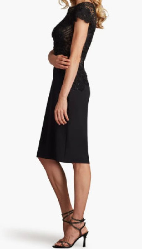 画像3: Tadashi Shoji タダシショージ  Madigan Cocktail Dress  ブラック (3)