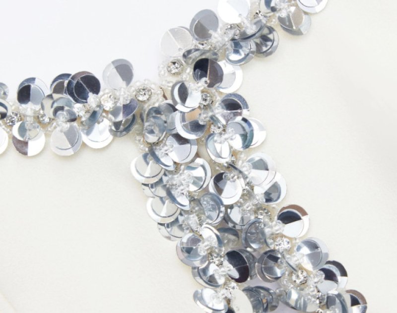 画像3: セール！Self Portrait　セルフポートレート　Crepe Embellished Midi Dress  06093 (3)