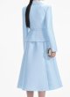 画像2: 限定セール！Self Portrait　セルフポートレート Tailored taffeta midi dress　ブルー  11081 (2)