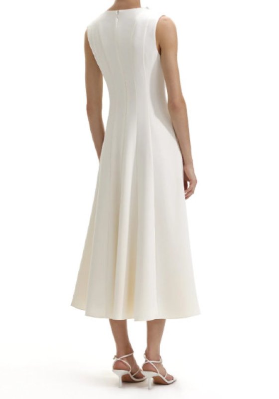 画像2: セール！Self Portrait　セルフポートレート　Crepe Embellished Midi Dress  06093 (2)