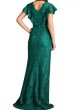 画像2:  Tadashi Shoji  タダシショージ　Keck Sequin Embroidered Gown グリーン系  (2)