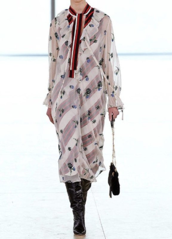 画像6: セール！Tory Burch トリーバーチ　Contrast Slip Dress (6)