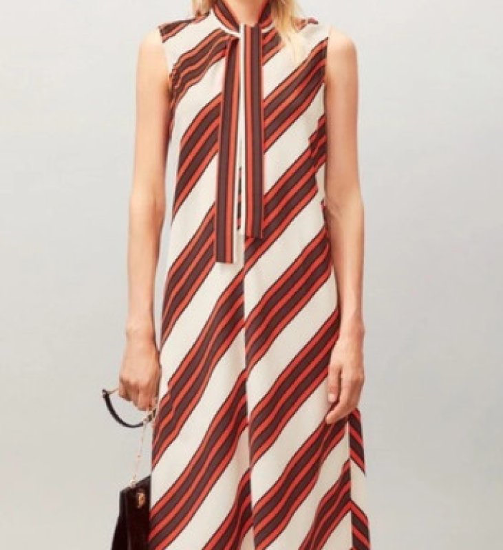 画像3: セール！Tory Burch トリーバーチ　Contrast Slip Dress (3)