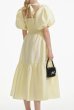 画像2: セール！Self Portrait　セルフポートレート　Yellow Jacquard Midi Dress (2)