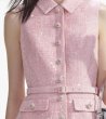 画像3: セール！Self Portrait セルフポートレート  Boucle Tailored Mini Dress ピンク (3)