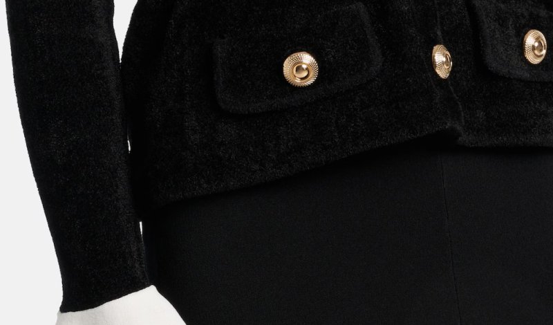 画像3: セール！【セリーナゴメス愛用】Self Portrait セルフポートレート　 Off-shoulder chenille midi dress  06161 (3)