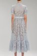 画像2: レア！【ベアトリス王女愛用】Self Portrait　セルフポートレート　Blue Guipure Lace Midi Dress  (2)
