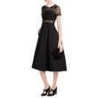 画像1: 【パリスヒルトン愛用】SELF PORTRAIT  GUIPURE LACE COLLAR DRESS (1)