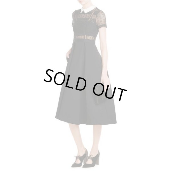 画像1: 【パリスヒルトン愛用】SELF PORTRAIT  GUIPURE LACE COLLAR DRESS (1)