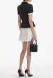 画像2: Self Portrait　セルフポートレート  Crepe Contrast Chiffon Mini Dress (2)