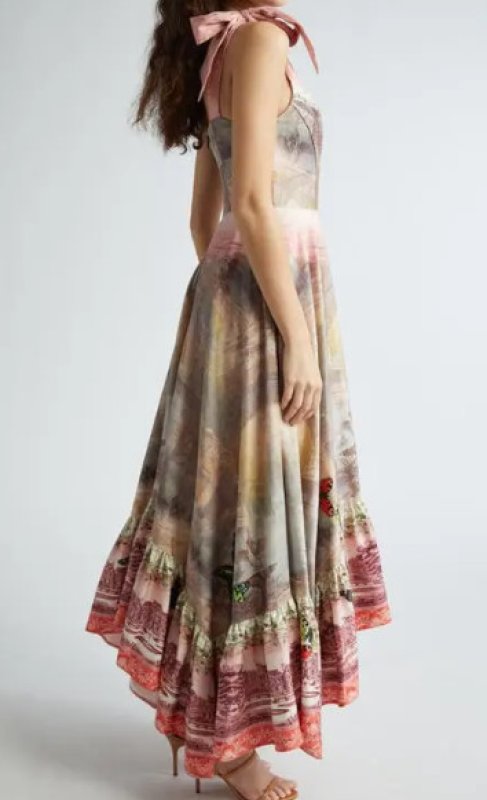 画像3: 限定セール！Alice + Olivia アリスアンドオリビア　 Rosalee Maxi Dress Versailles (3)