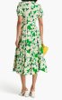 画像2: Diane von Furstenberg 　ダイアンフォンファステンバーグ　queena dress グリーン系 (2)