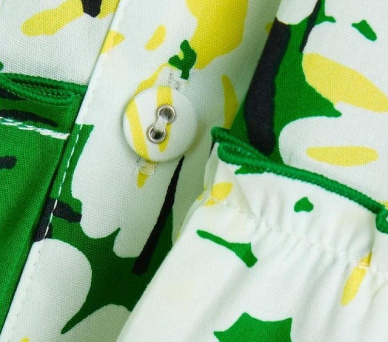 画像3: Diane von Furstenberg 　ダイアンフォンファステンバーグ　queena dress グリーン系 (3)