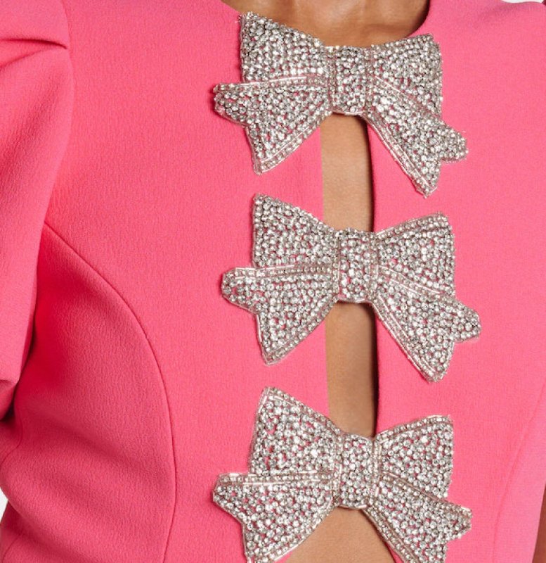 画像3: セール！【パリスヒルトン愛用】Rebecca Vallance レベッカヴァランス  Posey  パフスリーブドレス  07311 (3)