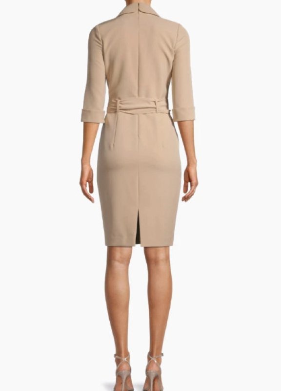 画像2: 【ドラマ使用】Black Halo   Lucinda dress ベージュ系 (2)