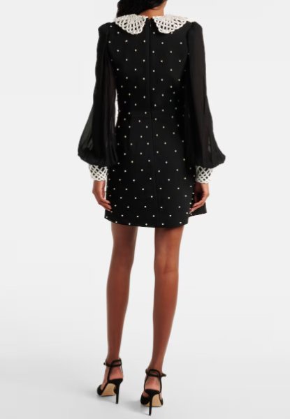 画像2: セール！【パリス、ニッキーヒルトン愛用】Rebecca Vallance レベッカヴァランス  Alivia Long Sleeve Mini Dress (2)