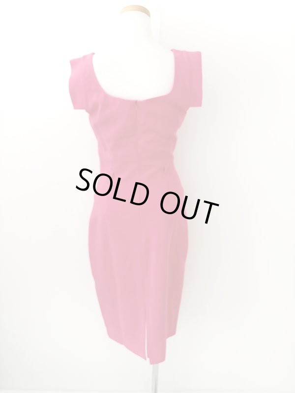 画像6: 【訳アリ特価品】Black Halo　　 Jackie O Dress   Haute Melon  (6)