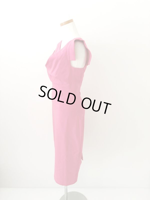 画像5: 【訳アリ特価品】Black Halo　　 Jackie O Dress   Haute Melon  (5)