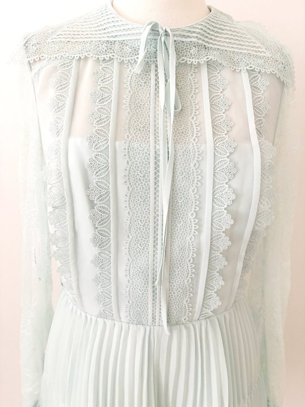 画像5: 【訳アリ特価品】Self Portrait　セルフポートレート　Lace Trim Mini Dress  (5)