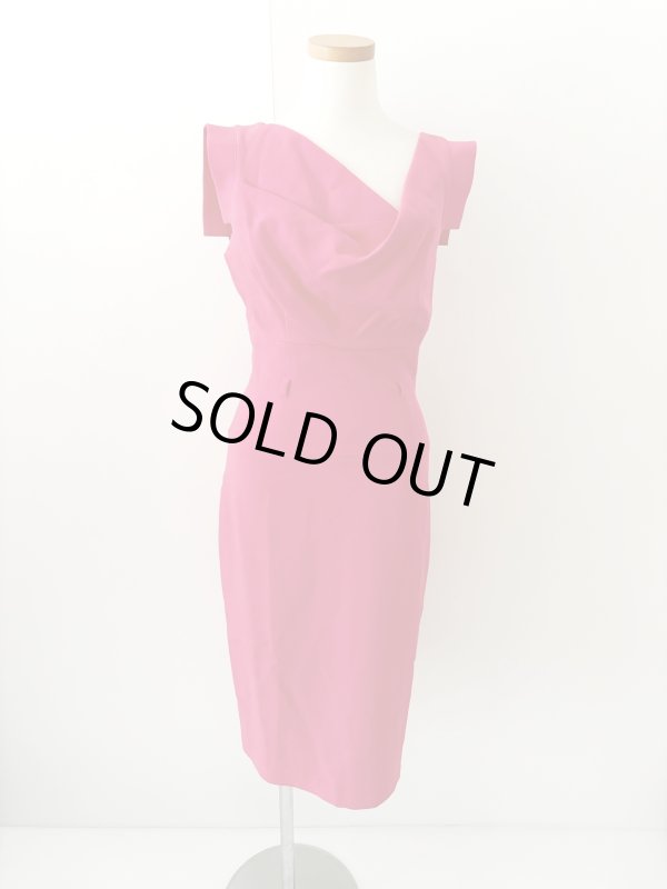 画像4: 【訳アリ特価品】Black Halo　　 Jackie O Dress   Haute Melon  (4)