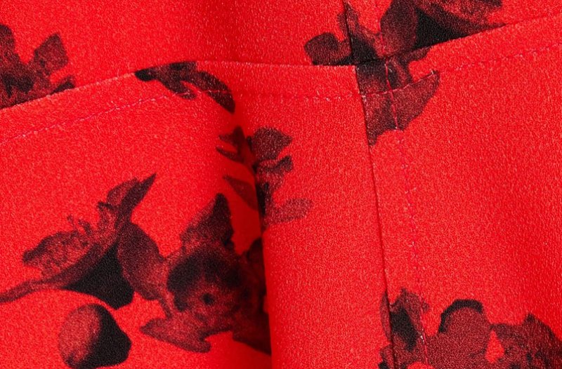 画像3: 再販売【川栄李奈さん着用】VICTORIA BECKHAM  ヴィクトリアベッカム　花柄ミディドレス  07263 (3)