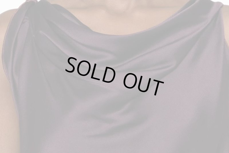 画像3: セール！【矢田亜希子さん着用】VICTORIA BECKHAM  ヴィクトリアベッカム  ドレープサテンドレス  07291 (3)