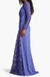 画像2:  Tadashi Shoji  タダシショージ　 Sagamore Ribbon Flower Embellished Gown パープル系 (2)