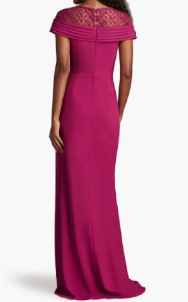TADASHI SHOJI タダシショージ　パープル　ドレス　ワンピース 池田エライザさん着用】Tadashi Shoji タダシショージ 花柄