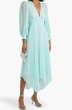 画像1: Alice + Olivia アリスアンドオリビア　 Sion Sunburst Pleated Dress スカイブルー系 (1)