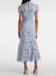 画像2: Self Portrait　セルフポートレート　blue floral lace cocktail dress (2)