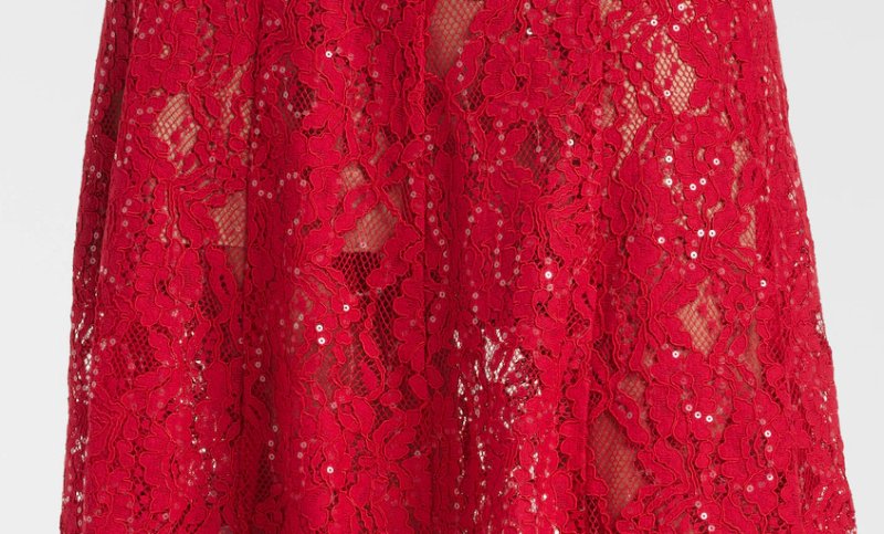 画像4: セール！Self Portrait　セルフポートレート　Embellished fishnet midi dress (4)