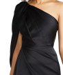 画像3: セール！ Theia セイア　 Tori Satin One-Shoulder Draped Gown (3)