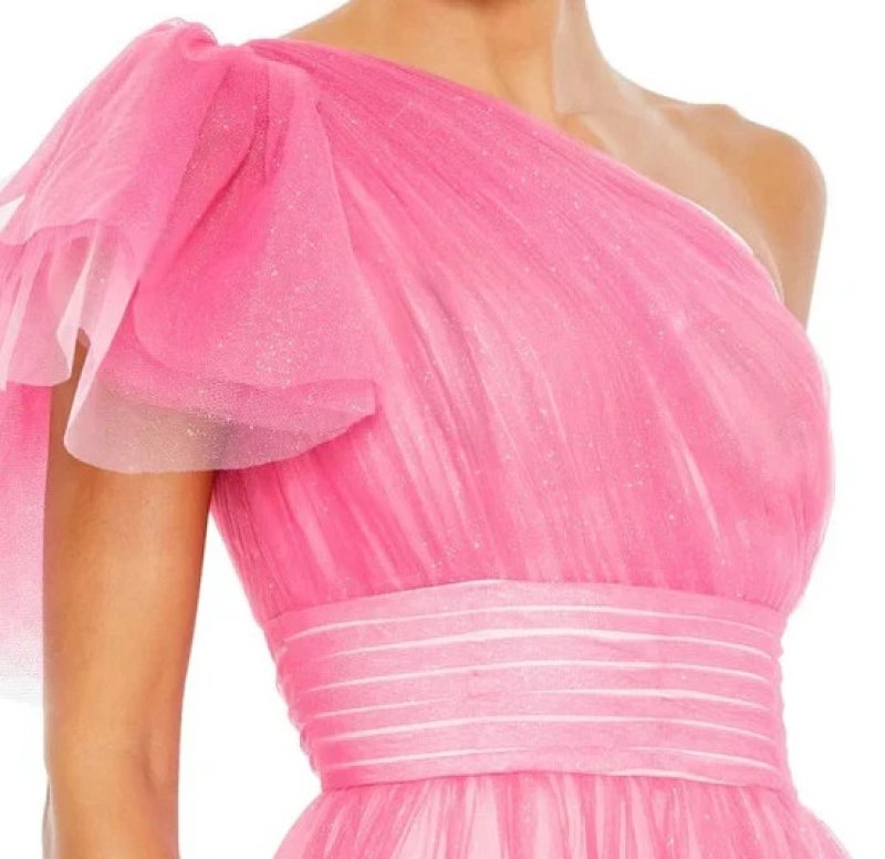 画像3: Mac Duggal マックドゥガル　 Ombre Ruffled One Shoulder Ballgown (3)