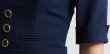 画像4: Black Halo ブラックヘイロー　Kerry Midi Sheath Dress　ネイビー系 (4)