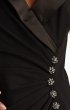 画像3: Tadashi Shoji  タダシショージ   　Neshia Halter Lapel Gown　ブラック  (3)