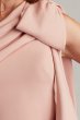 画像3: Tadashi Shoji タダシショージ   cassia ワンショルダー Gown  ペールピンク系 (3)