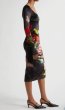 画像3: Alice + Olivia アリスアンドオリビア Delora Fitted dress   The Wind Floral  (3)