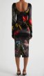 画像2: Alice + Olivia アリスアンドオリビア Delora Fitted dress   The Wind Floral  (2)